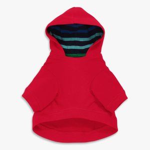 NWOT PRIMARY Pet Hoodie in Cherry Red